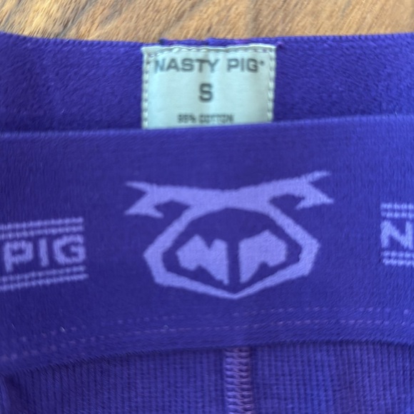 Small Nasty Pig Jockstrap - Purple - Picture 2 of 2